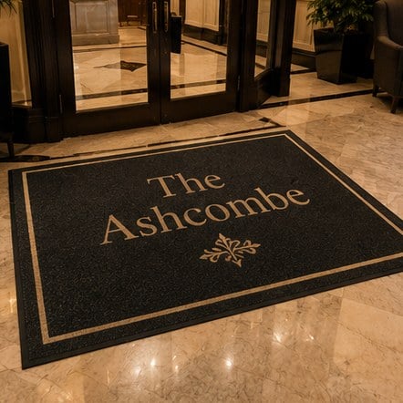 Customized doormats for hotels and hospitality